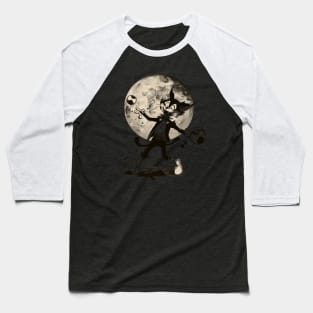 Felix The Cat History Baseball T-Shirt